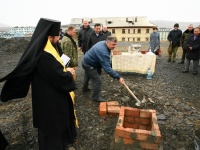 Закладка Никольского храма