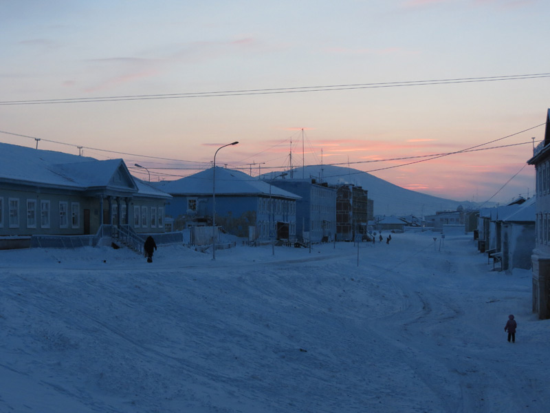п. Тикси. 08.02.2013  16.15