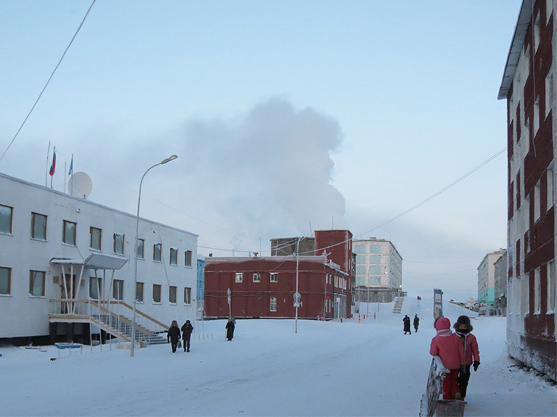 Тикси, февраль 2013, фото КТД
