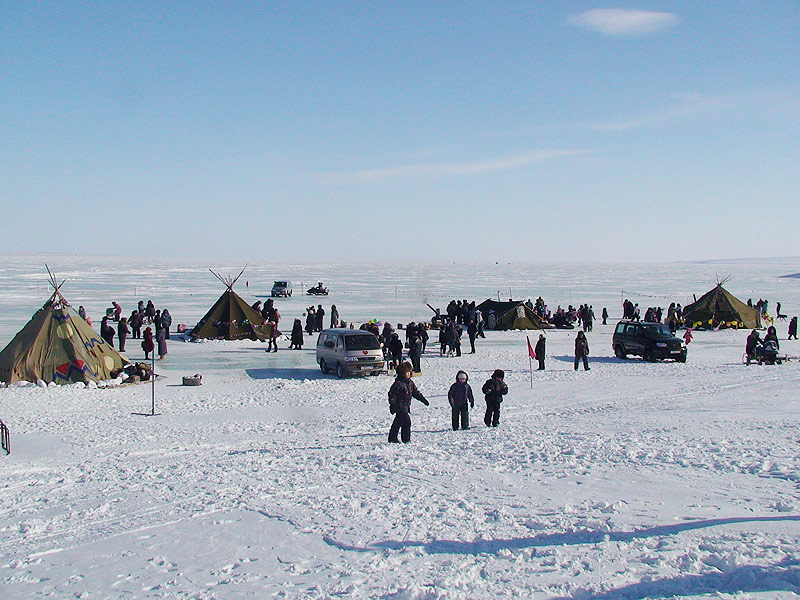 Тикси, праздник Солнца, апрель 2013