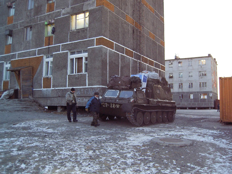 Тикси - Найба, 12 часов по тундре, 10.11.2012